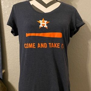 Houston Astros come and take it tshirt size large